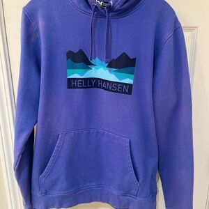Helly Hansen Graphic Hooded Pullover Long Sleeve Sweatshirt Women’s Size L